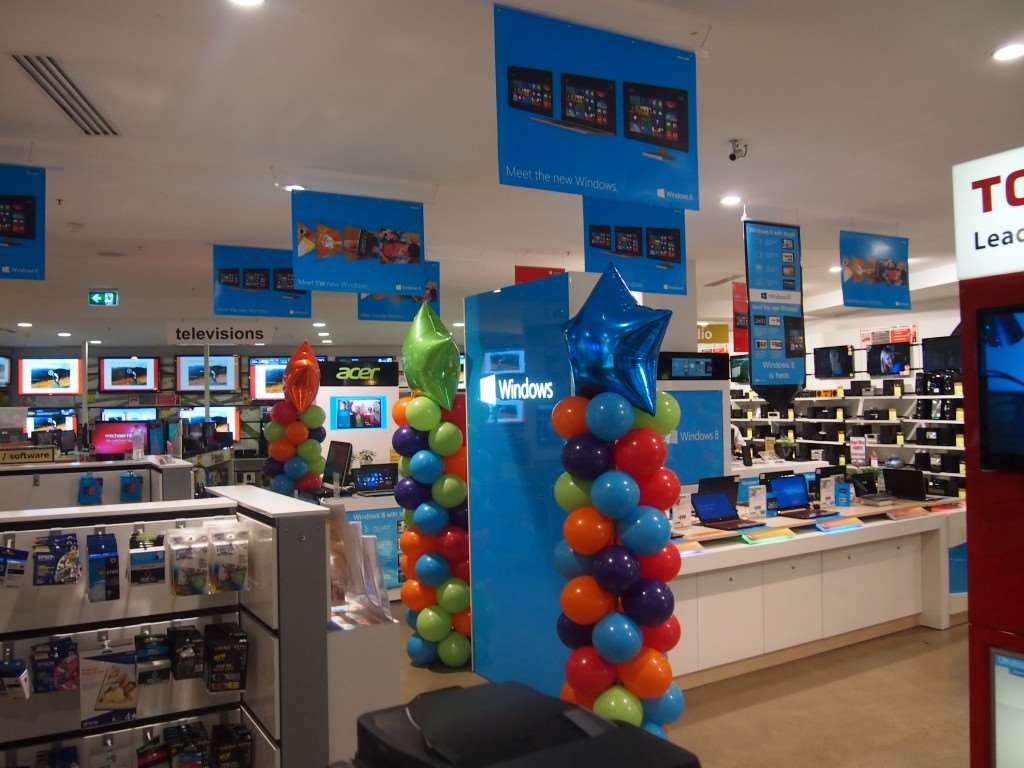 In pictures Harvey Norman's instore Windows 8 setup PCs & Servers